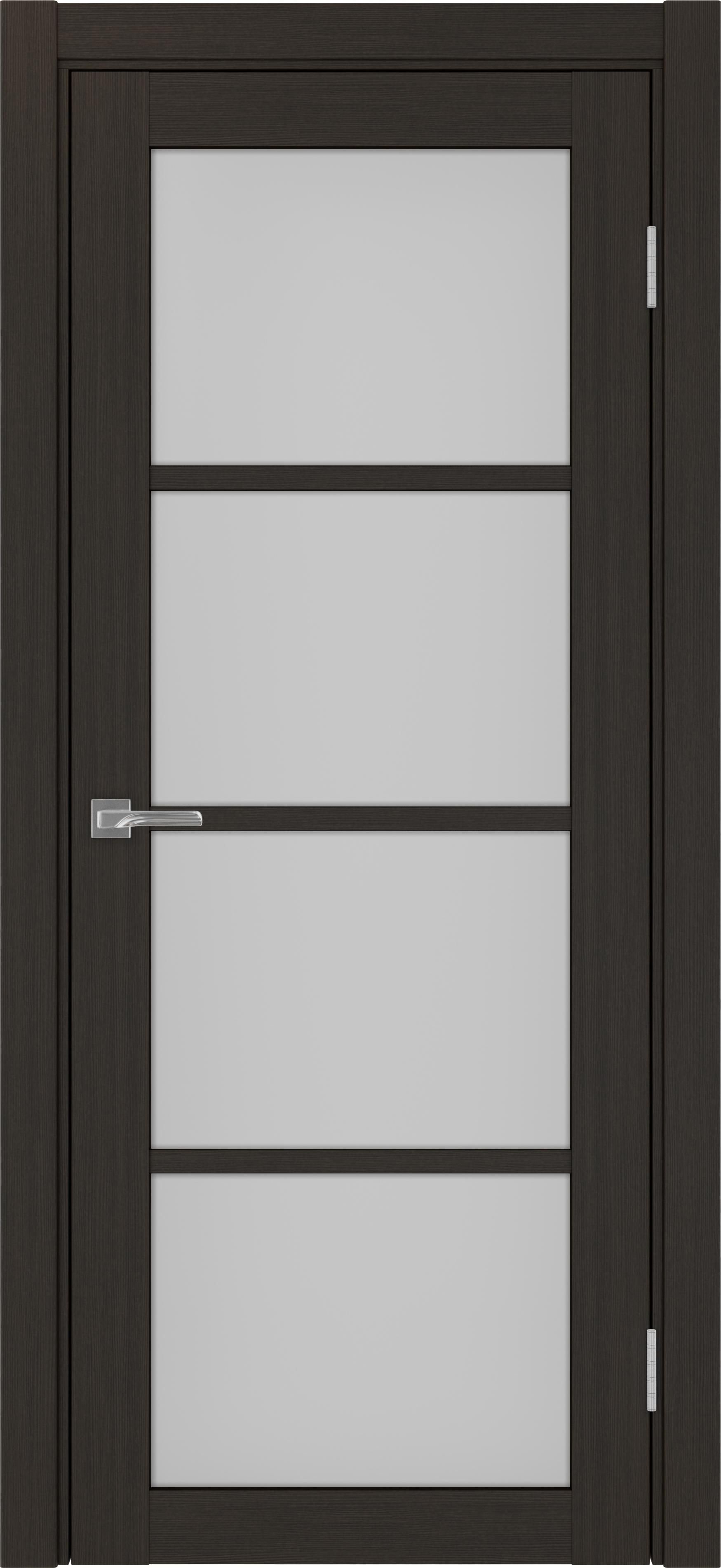 Межкомнатная дверь «Турин 540.2222 Венге» стекло сатин