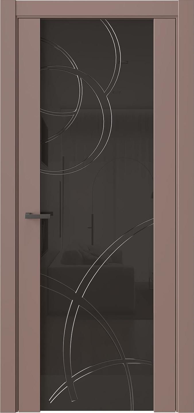 Межкомнатная дверь «Element E7» гравировка Prime 6
