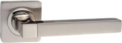 Ручка дверная TIXX «Каттлея» 221-05 SN/NP (никель матовый/никель блестящий)