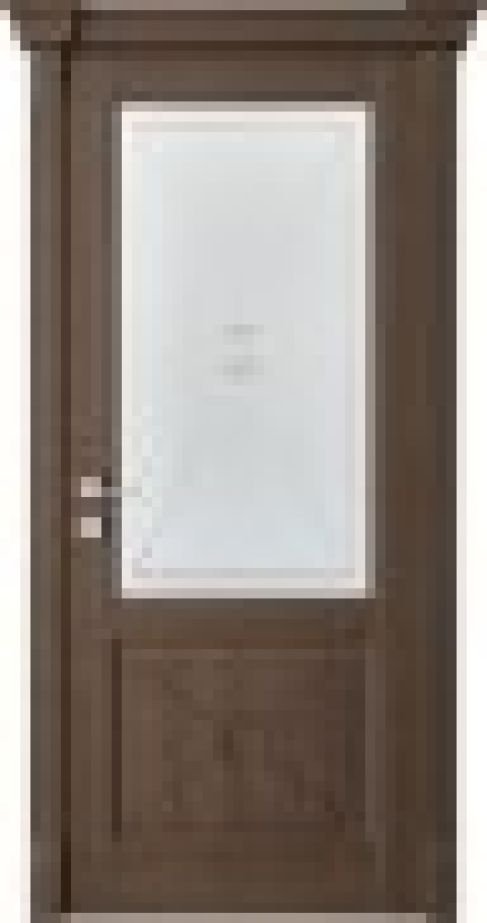 Межкомнатная дверь Holz «Dante D4V» со стеклом (34 цвета)