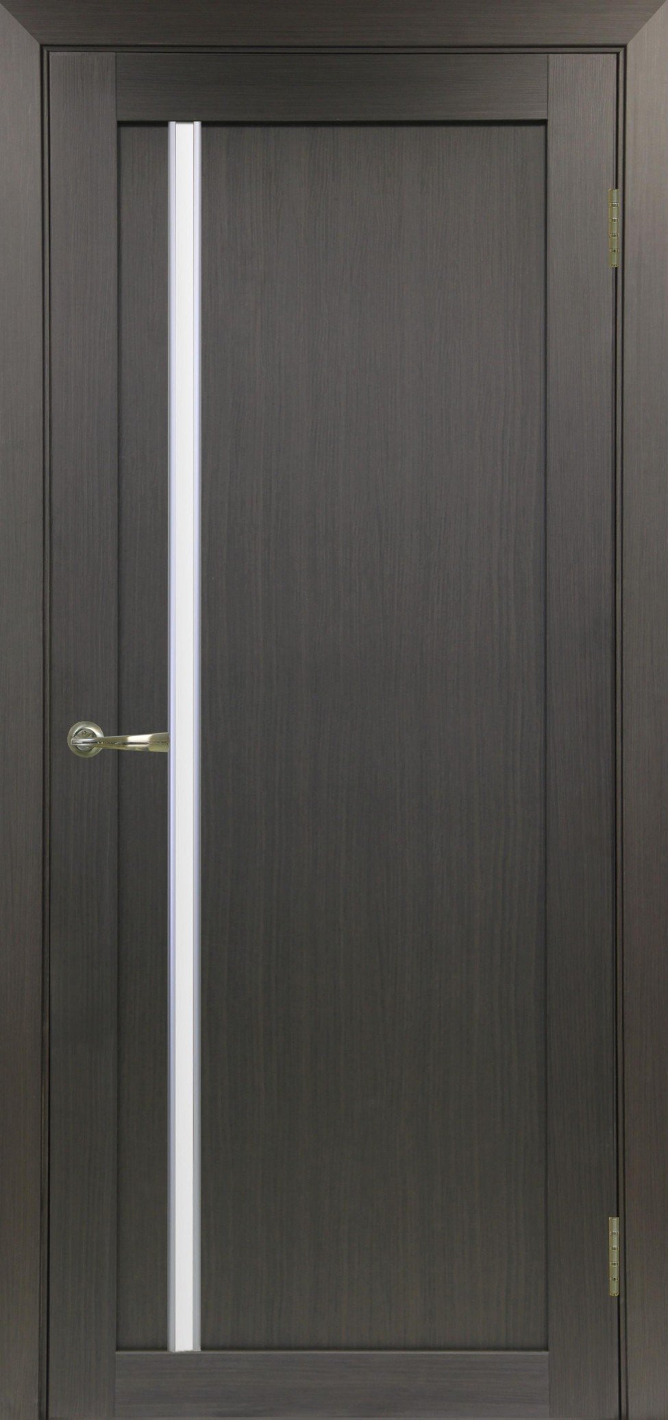 Межкомнатная дверь «Турин 527» АПС молдинг SC серебро стекло сатин